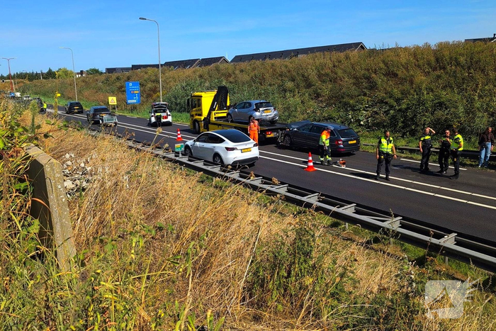 Aanrijding tussen twee voertuigen