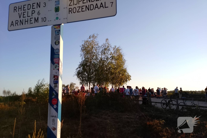 Zonsverduistering boven de Posbank