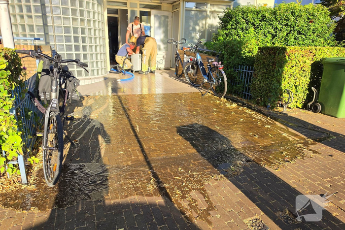 Waterlekkage in tandheelkundig centrum