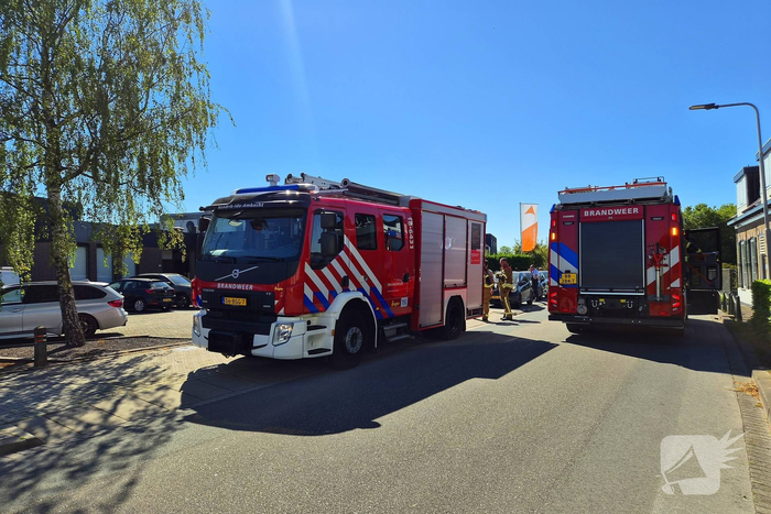 Gaslucht in pand leidt tot brandweeractie