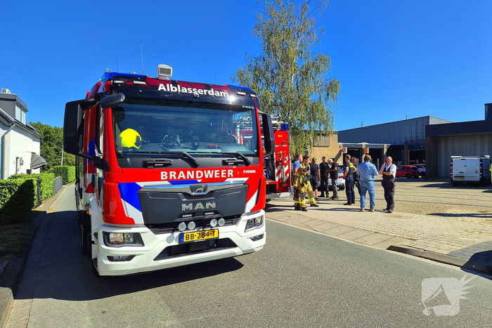 Gaslucht in pand leidt tot brandweeractie