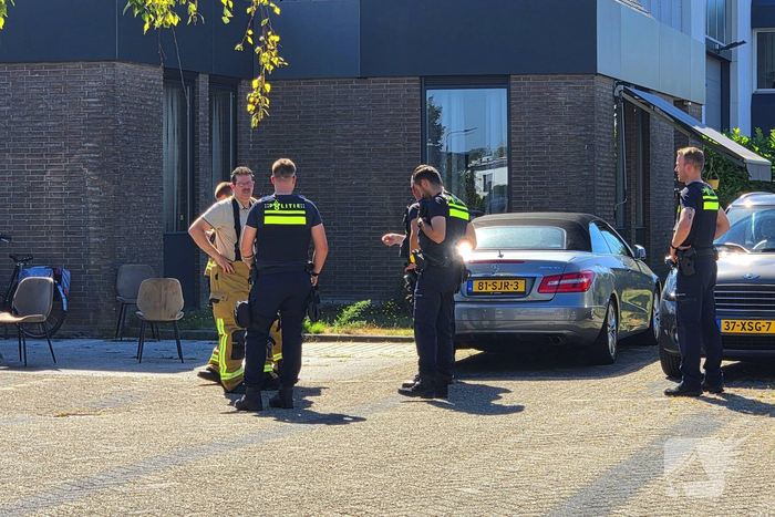 Gaslucht in pand leidt tot brandweeractie