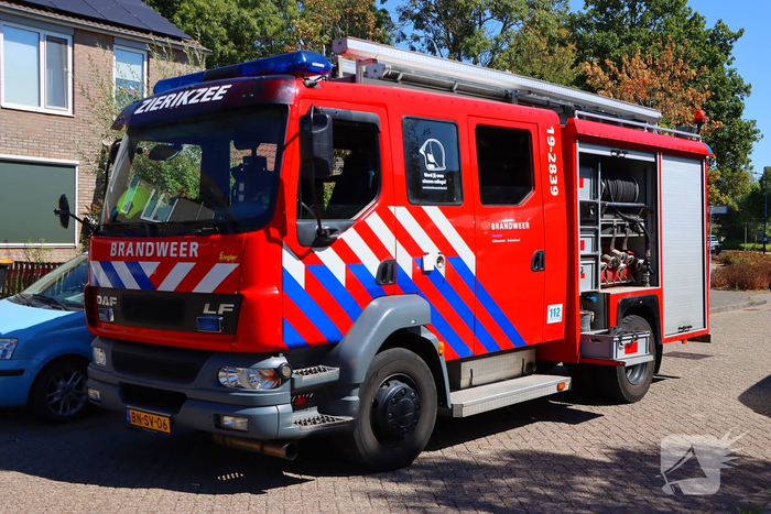Gaslekkage tijdens rioolwerkzaamheden