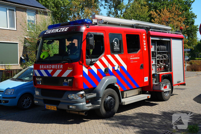 Gaslekkage tijdens rioolwerkzaamheden