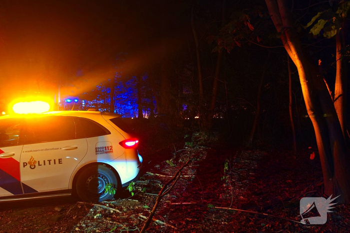 Brand in bosgebied leidt tot grote inzet