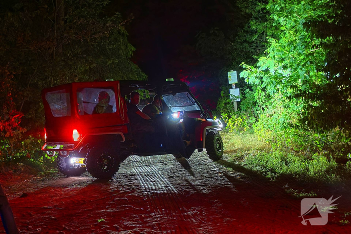 Brand in bosgebied leidt tot grote inzet