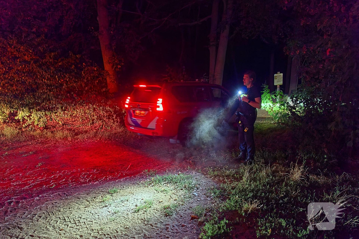 Brand in bosgebied leidt tot grote inzet