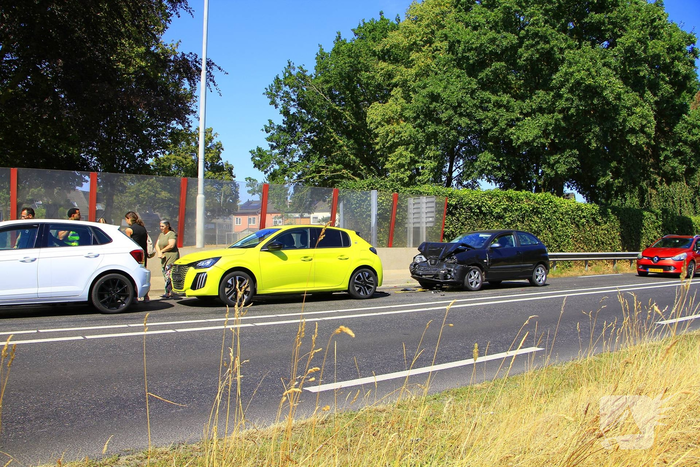 Kettingbotsing zorgt voor verkeershinder