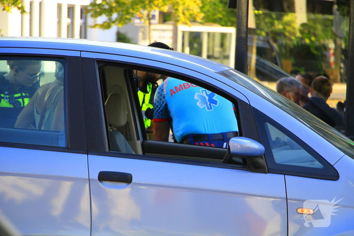 Fietsster gewond na aanrijding