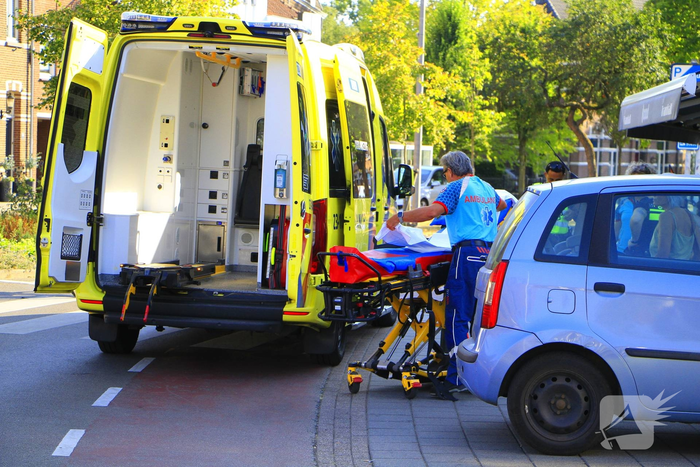 Fietsster gewond na aanrijding