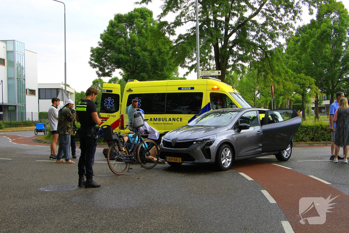 Fietser gewond bij aanrijding met automobilist