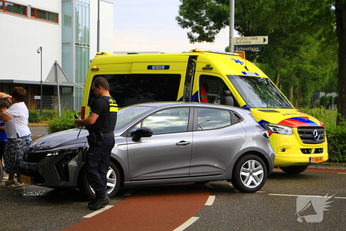 Fietser gewond bij aanrijding met automobilist
