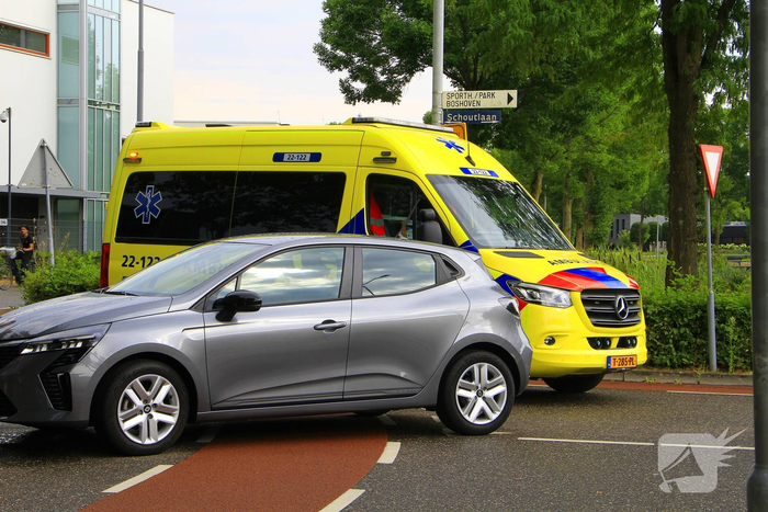 Fietser gewond bij aanrijding met automobilist