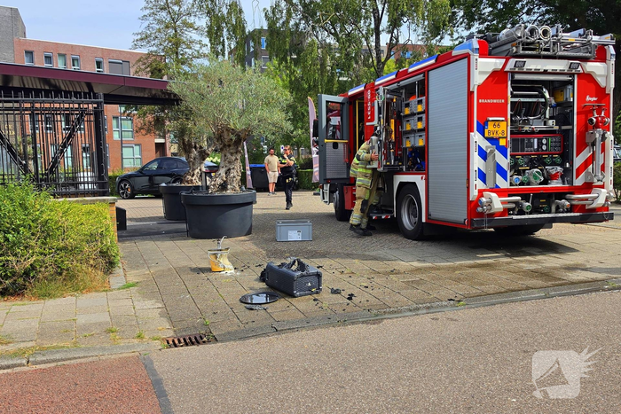 Brand in restaurant snel geblust