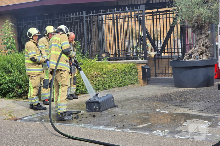 Brand in restaurant snel geblust