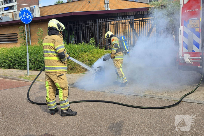 Brand in restaurant snel geblust