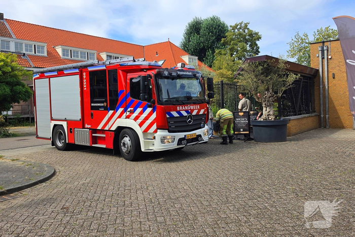 Brand in restaurant snel geblust