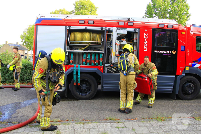 Man gewond bij steekvlam tijdens barbecue