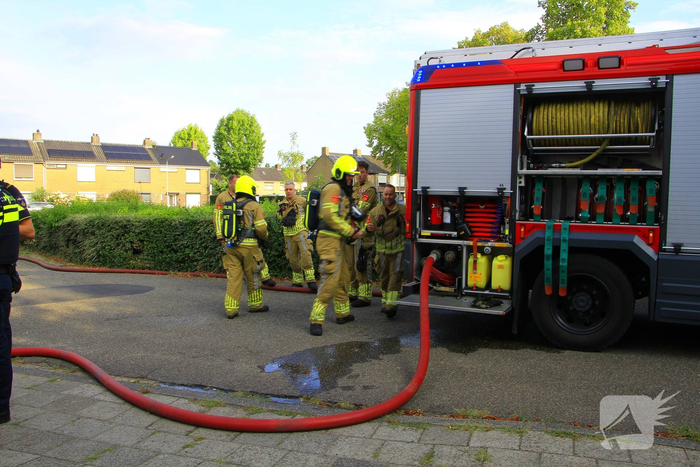 Man gewond bij steekvlam tijdens barbecue
