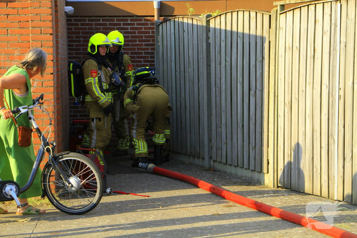 Man gewond bij steekvlam tijdens barbecue
