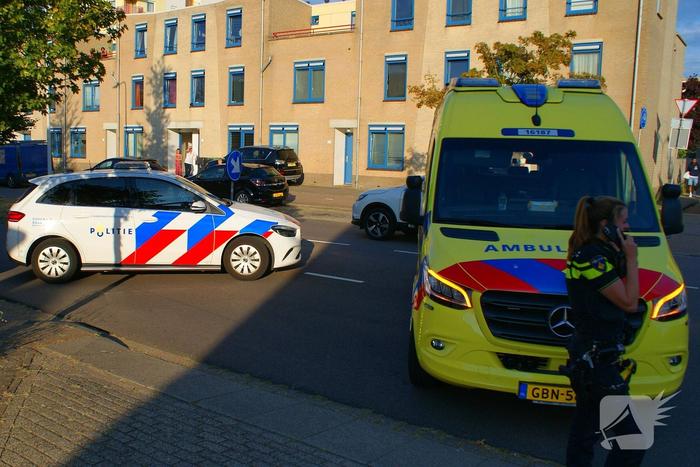 Fatbiker in botsing met motorrijder