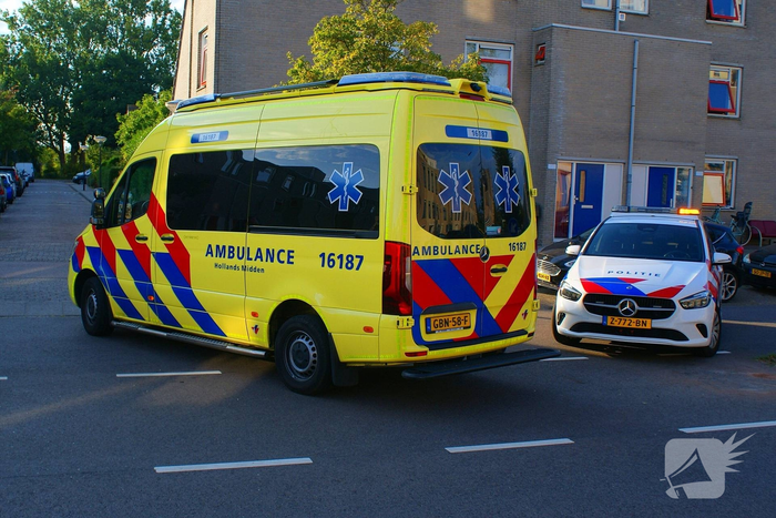 Fatbiker in botsing met motorrijder