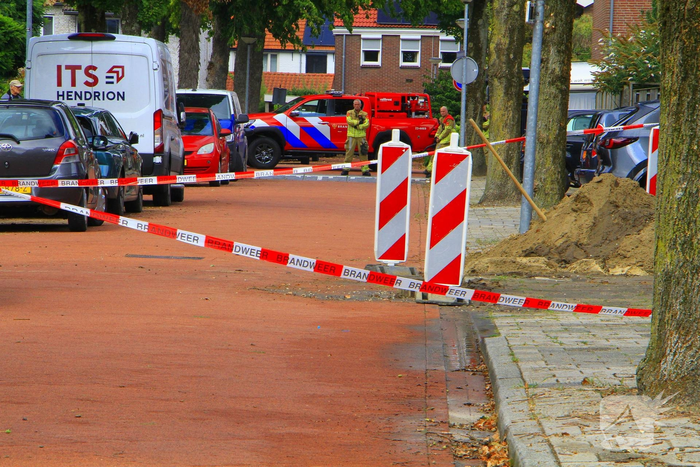 Gas- en waterleidingen beschadigd bij graafwerkzaamheden