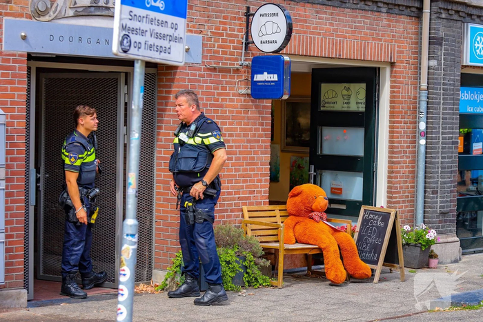 Woningbrand leidt tot rookinhalatie
