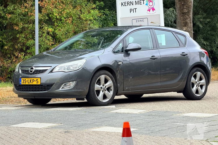 Fietser gewond na aanrijding met auto