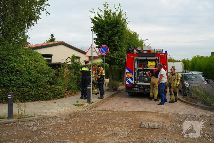 Woningbrand succesvol door bewoners geblust