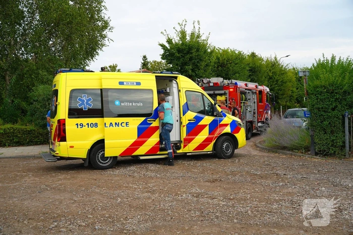 Woningbrand succesvol door bewoners geblust