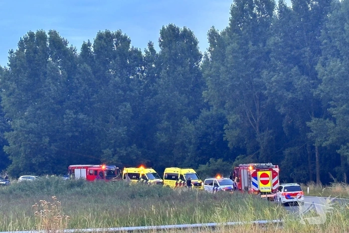 Drie ambulances ingezet na crash tijdens achtervolging