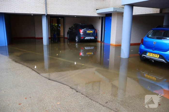 Hevige regen leidt tot wateroverlast