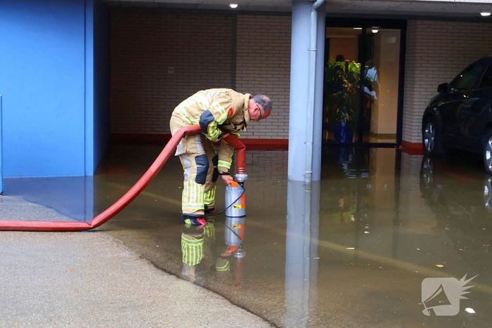 Hevige regen leidt tot wateroverlast