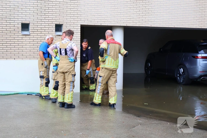 Hevige regen leidt tot wateroverlast