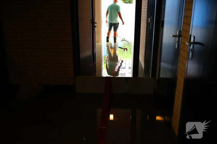 Hevige regen leidt tot wateroverlast