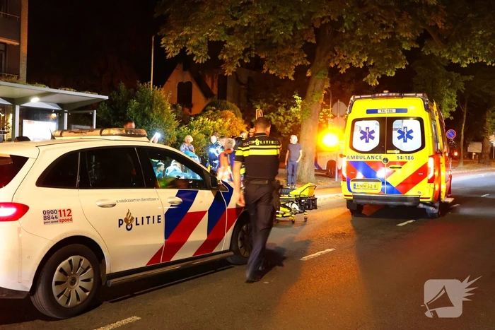 Tandemongeval leidt tot ziekenhuisopname