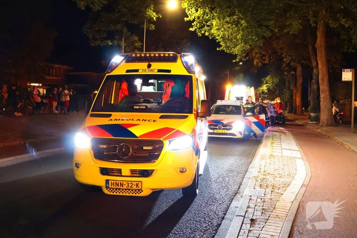 Tandemongeval leidt tot ziekenhuisopname