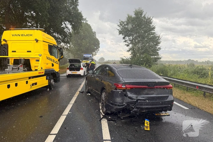 Aanrijding op N279 tussen Erp en Beek en Donk