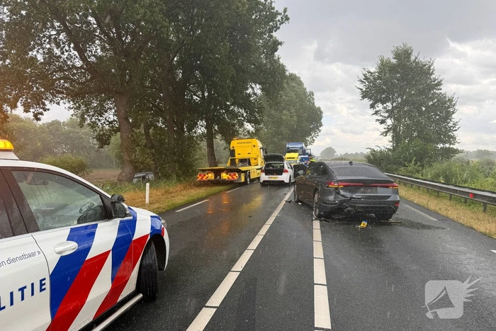 Aanrijding op N279 tussen Erp en Beek en Donk