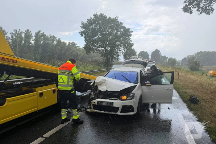 Aanrijding op N279 tussen Erp en Beek en Donk