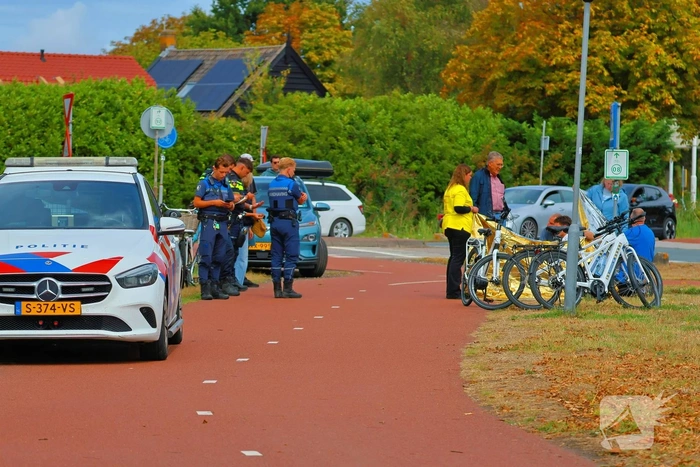 Ernstig ongeval tussen fietsers