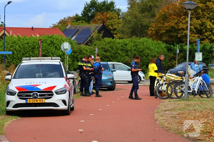Ernstig ongeval tussen fietsers