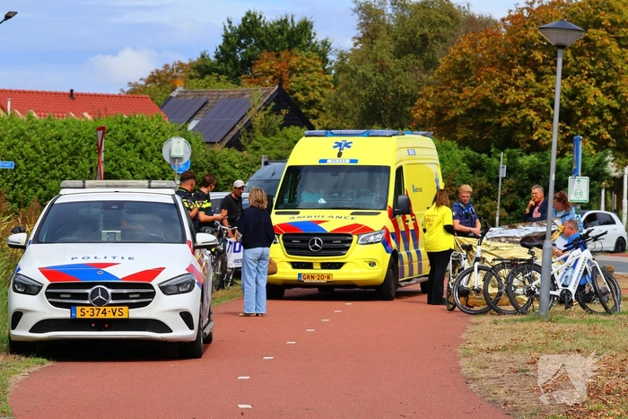 Ernstig ongeval tussen fietsers