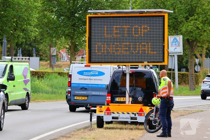 Ernstig ongeval tussen fietsers