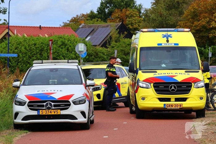 Ernstig ongeval tussen fietsers