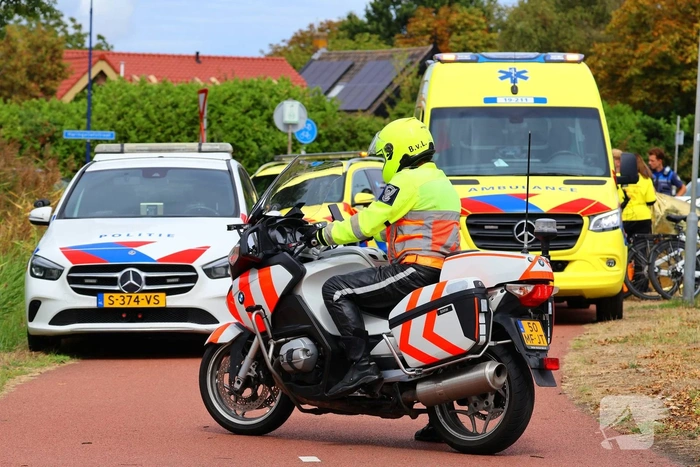 Ernstig ongeval tussen fietsers