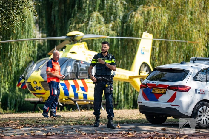 Man zwaargewond na val van scootmobiel