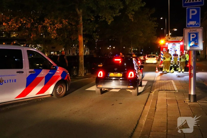 Hulpdiensten snel in actie bij autobrand
