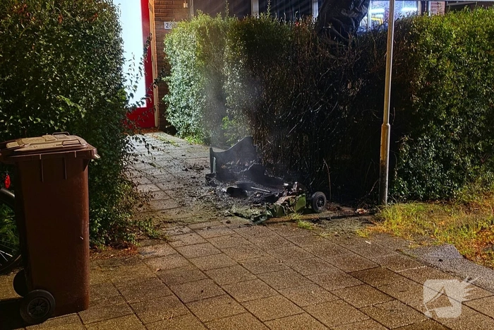 Woning gecontroleerd na containerbrand